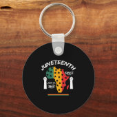Porte-clés Juneteenth Since June 19th 1865 T-shirt Free Ish (Recto)
