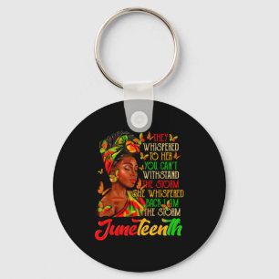 Porte-clés Juneteenth suis les femmes noires mois de l'histoi
