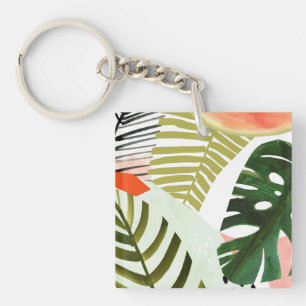 Porte-clés Jungle Beat Tropical Green