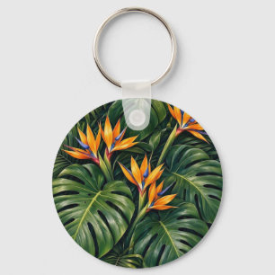 Porte-clés Jungle Exotique Profonde