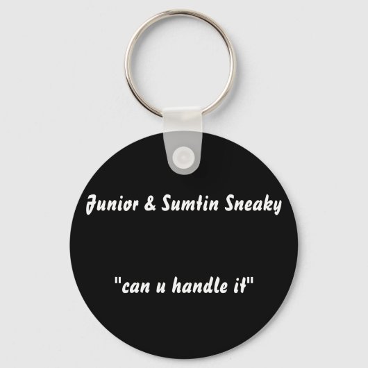 Porte-clés Junior et Sumtin Sneaky (Recto)