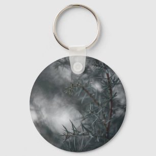 Porte-clés Juniper Dark Moody Floral Nature Photo