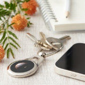 Porte-clés Jupiter Géant Gaz Planète & Io Galilée Lune (Côté )