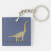 Porte-clés Jurassique Dinosaure Brachiosaurus (Dos)