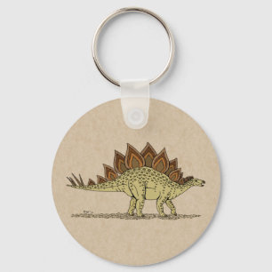 Porte-clés Jurassique Dinosaure Stegosaurus