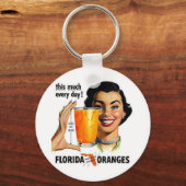 Porte-clés Jus d'orange de Floride (Recto)