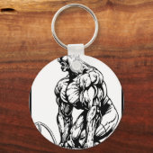 PORTE-CLÉS JUSQU'À CE QUE VOUS PUISSIEZ BODYBUILDING LOGO (Recto)