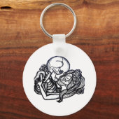 Porte-clés Jusqu'à la mort faisons-nous partie classique - sq (Recto)