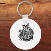 Porte-clés Jusqu'à la mort Faites-nous Classic & Citation (Recto)