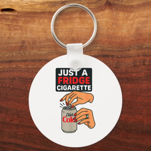 Porte-clés Just A Fridge Cigarette Funny Hand Design Cool Cos (Recto)