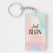 Porte-clés Just Begin (Devant)