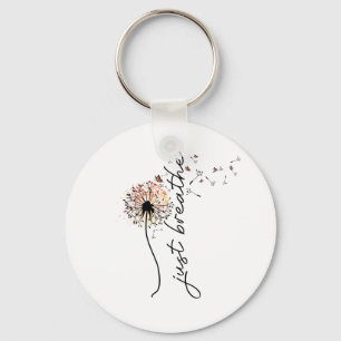 Porte-clés Just breathe sublimation