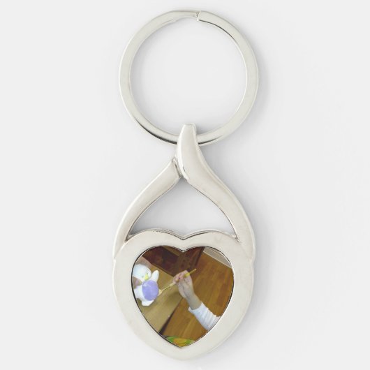 Porte-clés Just For You Heart Keychain par RoseWrites (Devant)