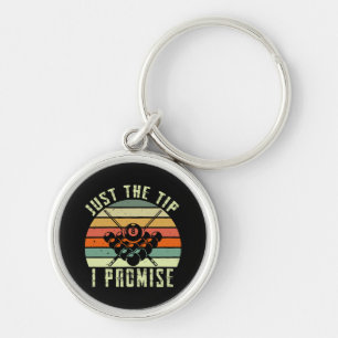 Porte-clés Just The Tip I Promise Billard