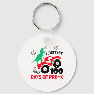 Porte-clés Juste 100 Jours De Pré-maternelle Joyeux 100ème Jo