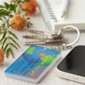 Porte-clés Juste Divorcé Drôle Fab Femme Plaisanterie (Devant droit)