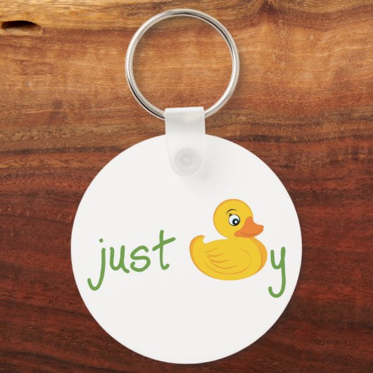 Porte-clés Juste Ducky (Recto)