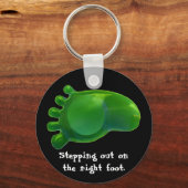 Porte-clés Juste le bon pied (Recto)