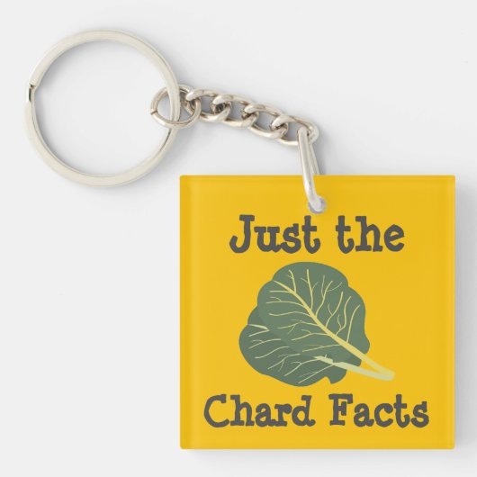 Porte-clés Juste le Porte - clé des faits de Chard (Devant)