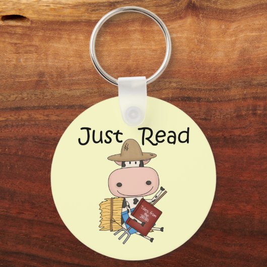 Porte-clés Juste lu (Recto)