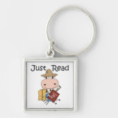 Porte-clés Juste lu (Devant)