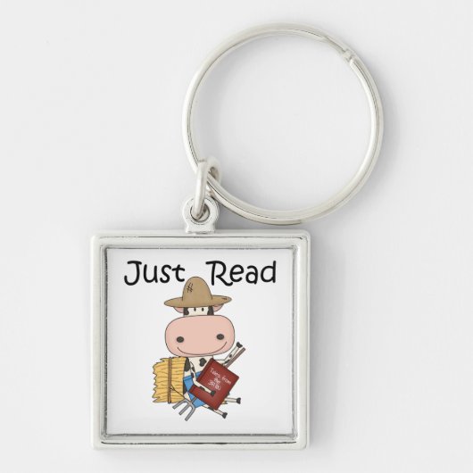 Porte-clés Juste lu (Devant)