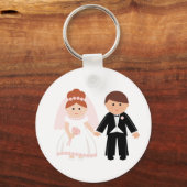 Porte-clés Juste marié Porte - clé (Recto)