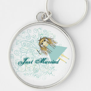 Porte-clés Juste Marié Se Déplacer Porte - clés De Voiture