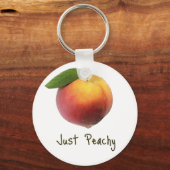 Porte-clés Juste Peachy (Recto)
