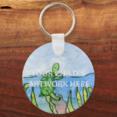 Porte-clés Juste Porte - clé d'art 3,65 $ (Recto)