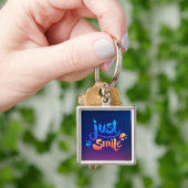 Porte-clés Juste sourire (main)