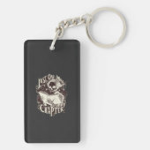 Porte-clés Juste un autre chapitre Skeleton Reader amusant (Dos)