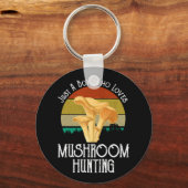 Porte-clés Juste Un Garçon Qui Aime La Chasse Aux Champignons (Recto)