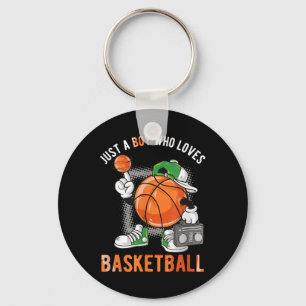 Porte-clés Juste un garçon qui aime le basket-ball 2