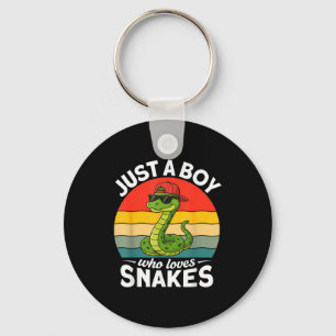 Porte-clés Juste Un Garçon Qui Aime Les Serpents Drôle Serpen