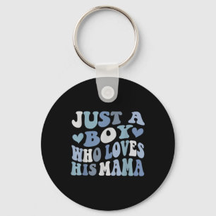 Porte-clés Juste Un Garçon Qui Aime Sa Mama Maman, Bonne Mère