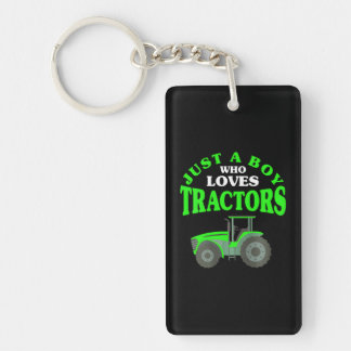 Porte-clés Juste Un Garçon Qui Aime Tracteurs Funny Tractor F