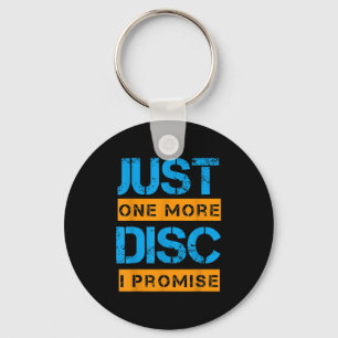 Porte-clés Juste Un Jeu De Golf Disque De Disque Art Slogan Q