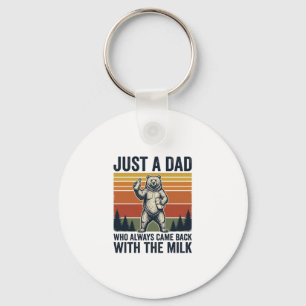 Porte-clés Juste un papa est revenu avec le t-shirt Milk Bear