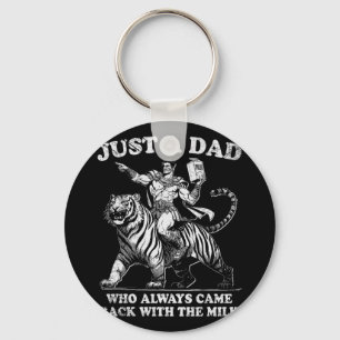 Porte-clés Juste Un Père Qui Est Toujours Venu Avec Le Lait 2