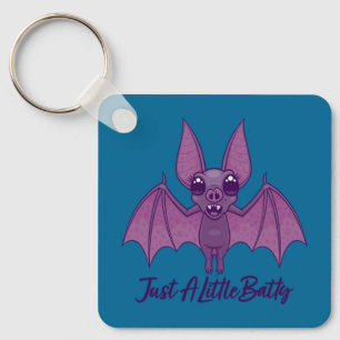 Porte-clés Juste Un Petit Chauve-Souris Mignon Qui Voltige