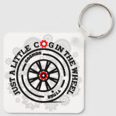 Porte-clés Juste un petit cog dans la roue (Dos)
