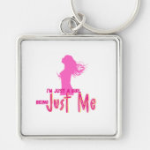 Porte-clés juste une fille (Devant)