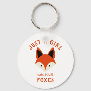 Porte-clés Juste une fille qui aime Foxes