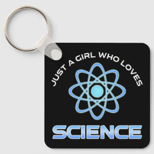 Porte-clés Juste Une Fille Qui Aime La Science