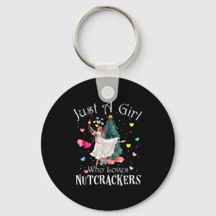 Porte-clés Juste Une Fille Qui Aime Les Casse-Noisettes Funny