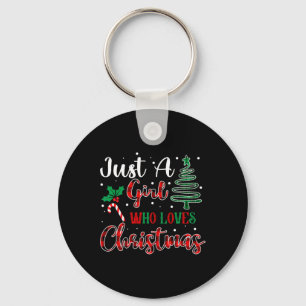 Porte-clés Juste Une Fille Qui Aime Noël Fantastique Noël Fan