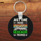 Porte-clés Juste Une Geocache De Plus Je Promets Géocaching D (Recto)