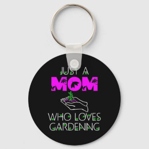 Porte-clés Juste Une Mère Qui Aime Le Jardinage