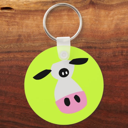 Porte-clés Juste une vache (Recto)